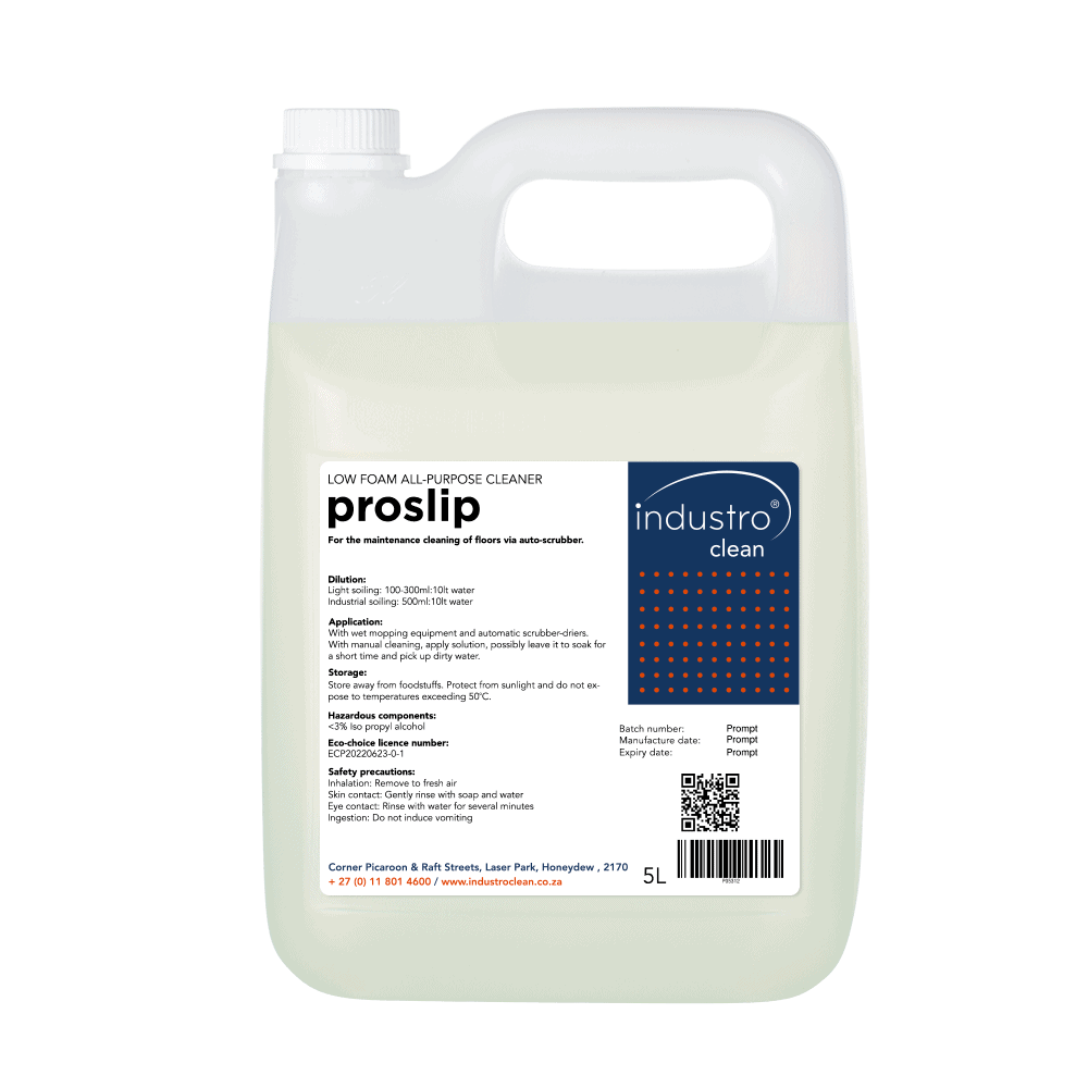 Industroclean Proslip Low-Foam Floor Cleaner 5L