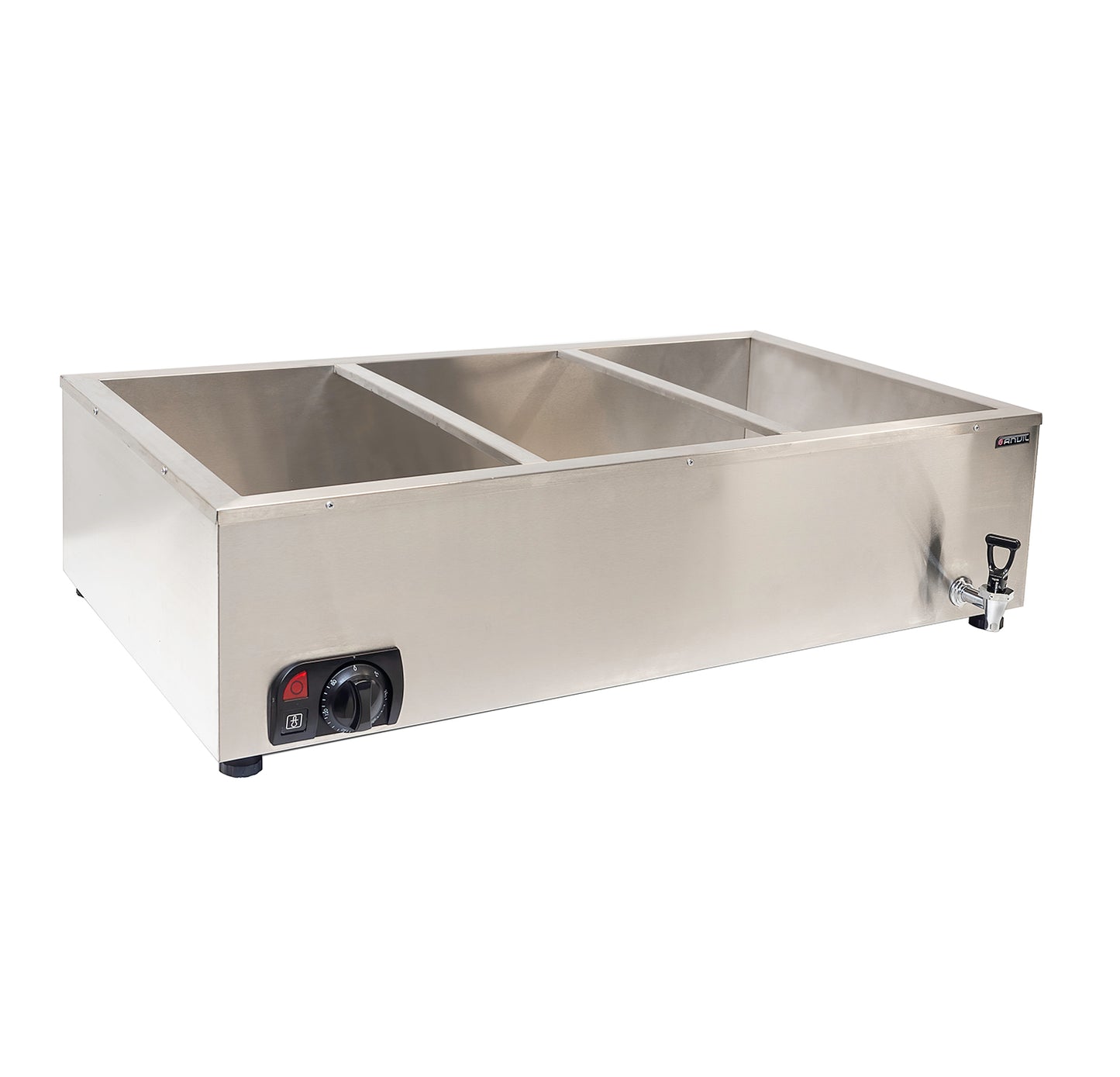 Anvil Bain Marie Table Top 3 Division by Anvil Commercial catering equipment