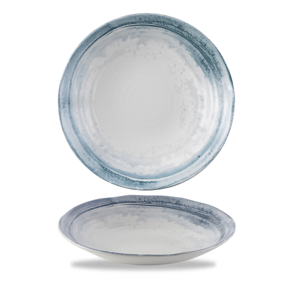 Churchill Finca Limestone Organic Coupe Bowl - 27.9cm (Pack of 12) by Churchill Coupe Bowl for commercial kitchens
