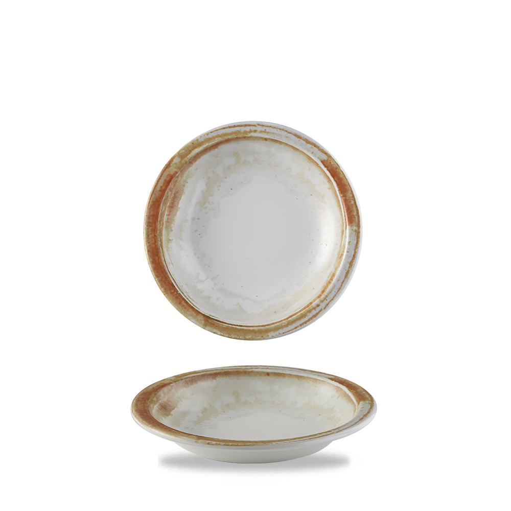 Churchill Finca Sandstone Narrow Rim Soup/Cereal Bowl - 21cm (Pack of 12) by Churchill Soup Bowl for commercial kitchens