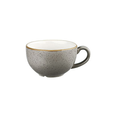 Churchill Peppercorn Grey Cappuccino Cup - 22.7cl (Pack of 12) by Churchill Cappuccino Cup for commercial kitchens
