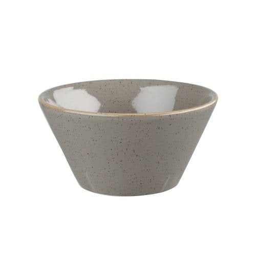 Churchill Peppercorn Grey Sauce Dish - 9cl (Pack of 12) by Churchill Sauce Dish for commercial kitchens