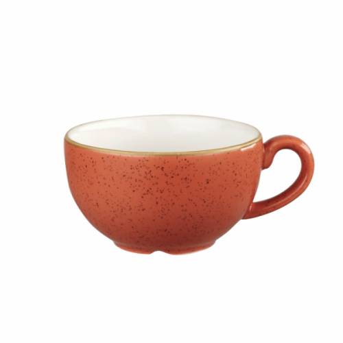 Churchill Spiced Orange Cappuccino Cup - 22.7cl (Pack of 12) by Churchill Cappuccino Cup for commercial kitchens