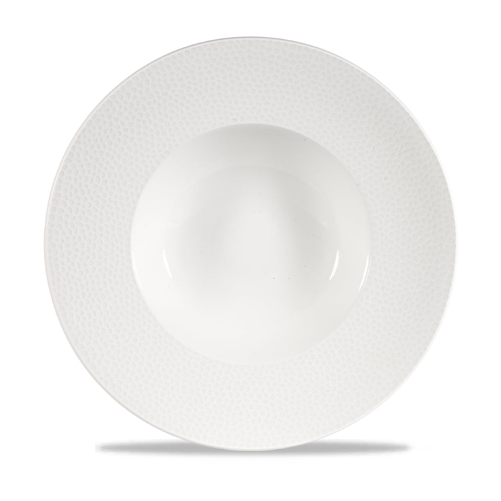 Isla White Wide Rim Bowl 24cm (Pack of 12)