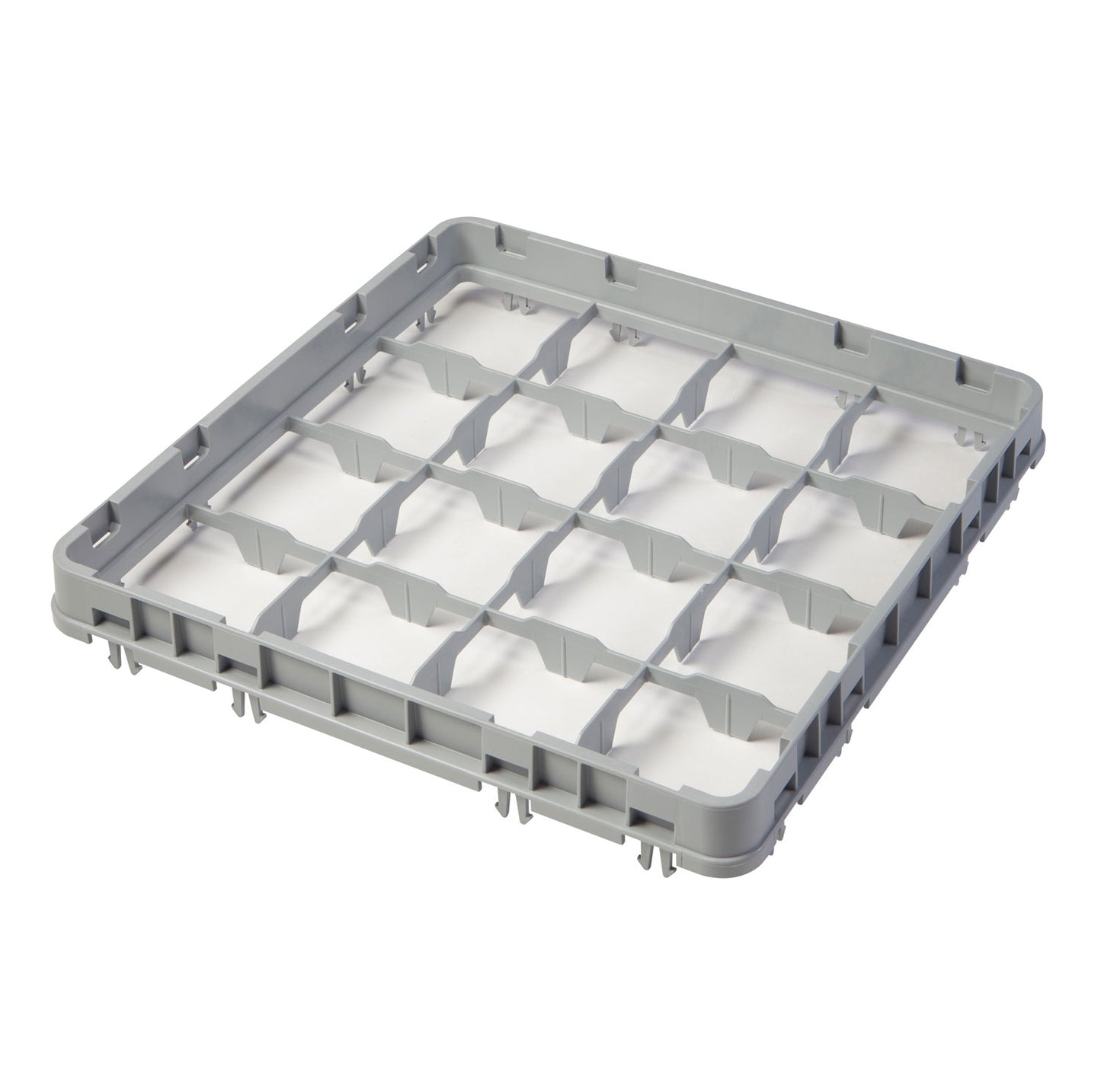 Glass Rack Height Extender - 16 Compartment