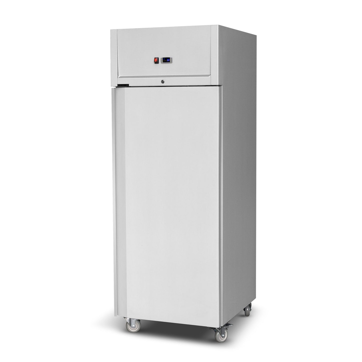 Salvadore Commercial Kitchen Refrigerator - Single Door - Stainless Steel by Salvadore Upright Fridge for commercial kitchens
