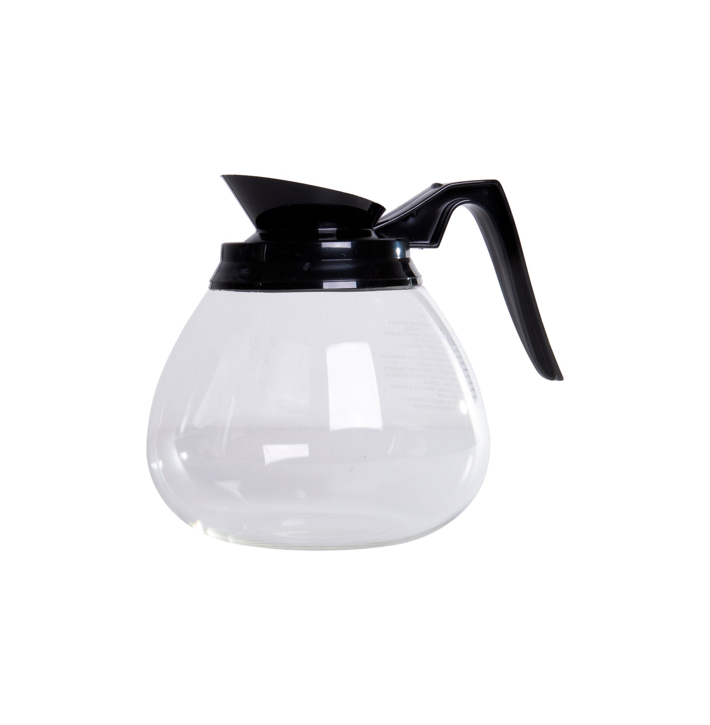 Coffee Machine Jug - Glass - No Lid - 1.8Lt