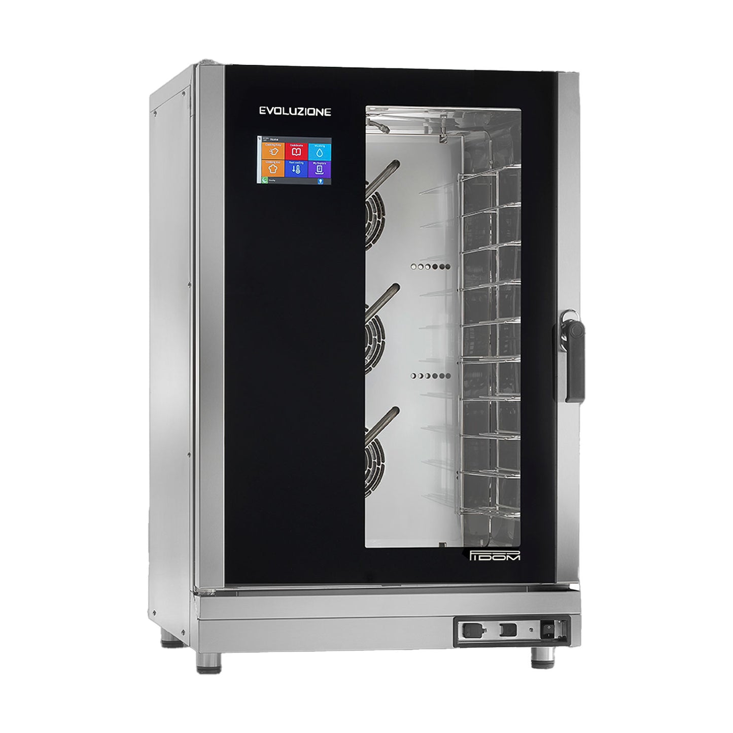 Pidom Evoluzione 10 Pan Digital Combi Steam Oven – Commercial Touchscreen Combi Oven