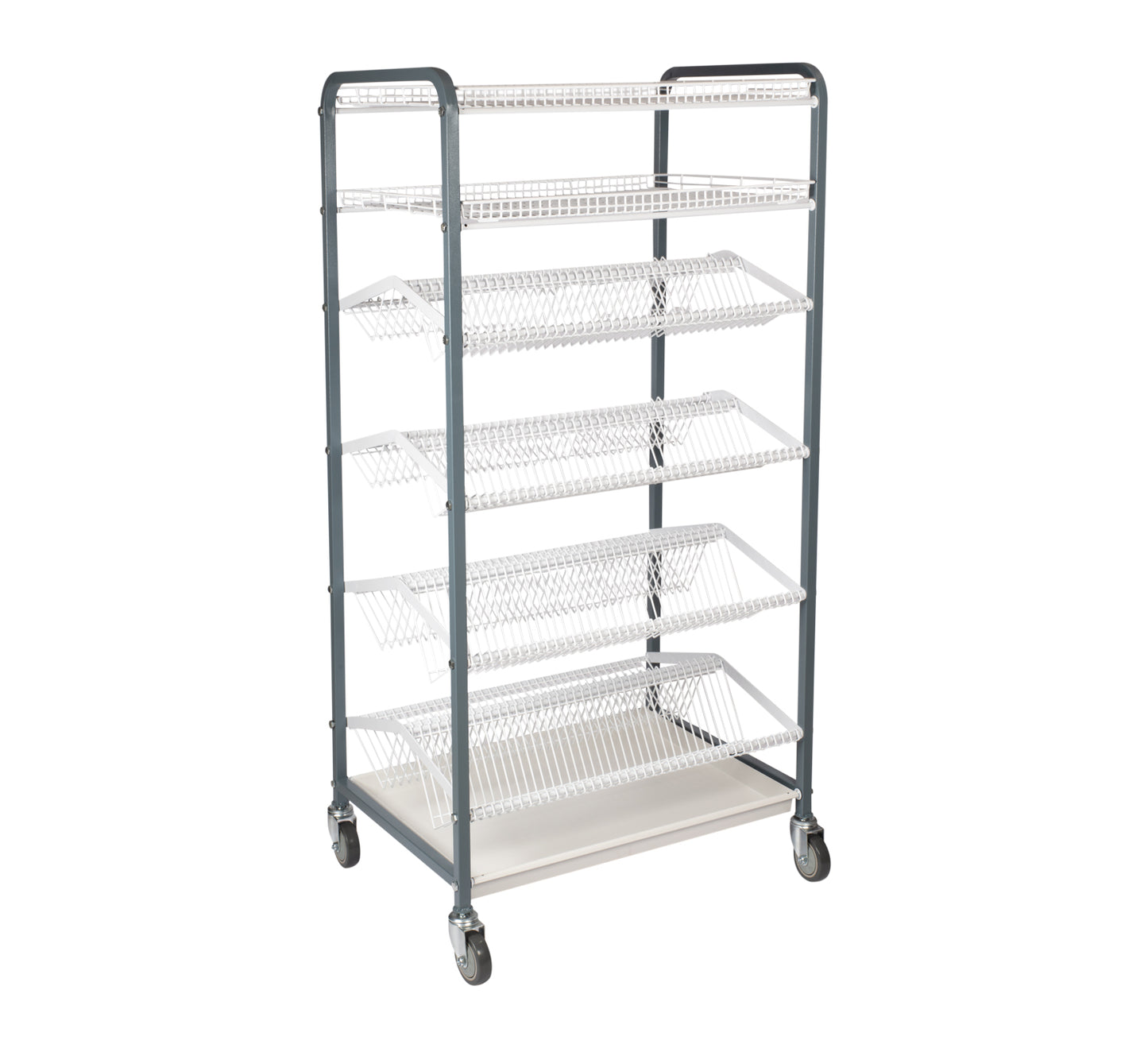 Mobile Crockery Rack - F/Standing - 1130mm - 1700mm Tall