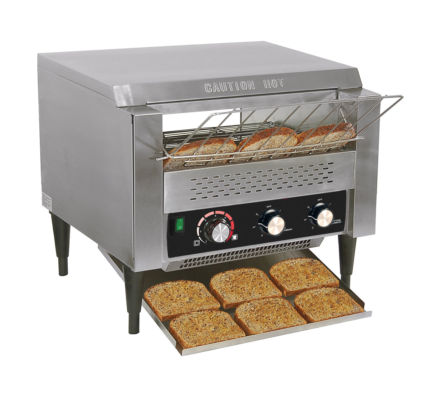 Anvil Wide Mouth Conveyor Toaster - Extra Capacity for Thick Slices