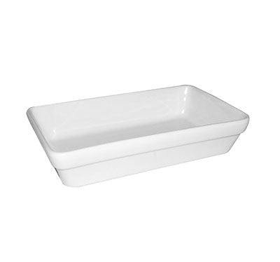 Fortis Prima - White - Stacking Rectangular Server - 16.5Cm X 10Cm (12) by Fortis Commercial catering equipment