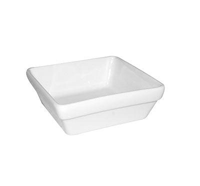 Fortis Prima - White - Stacking Square Server - 10Cm X 10Cm (24) by Fortis Commercial catering equipment