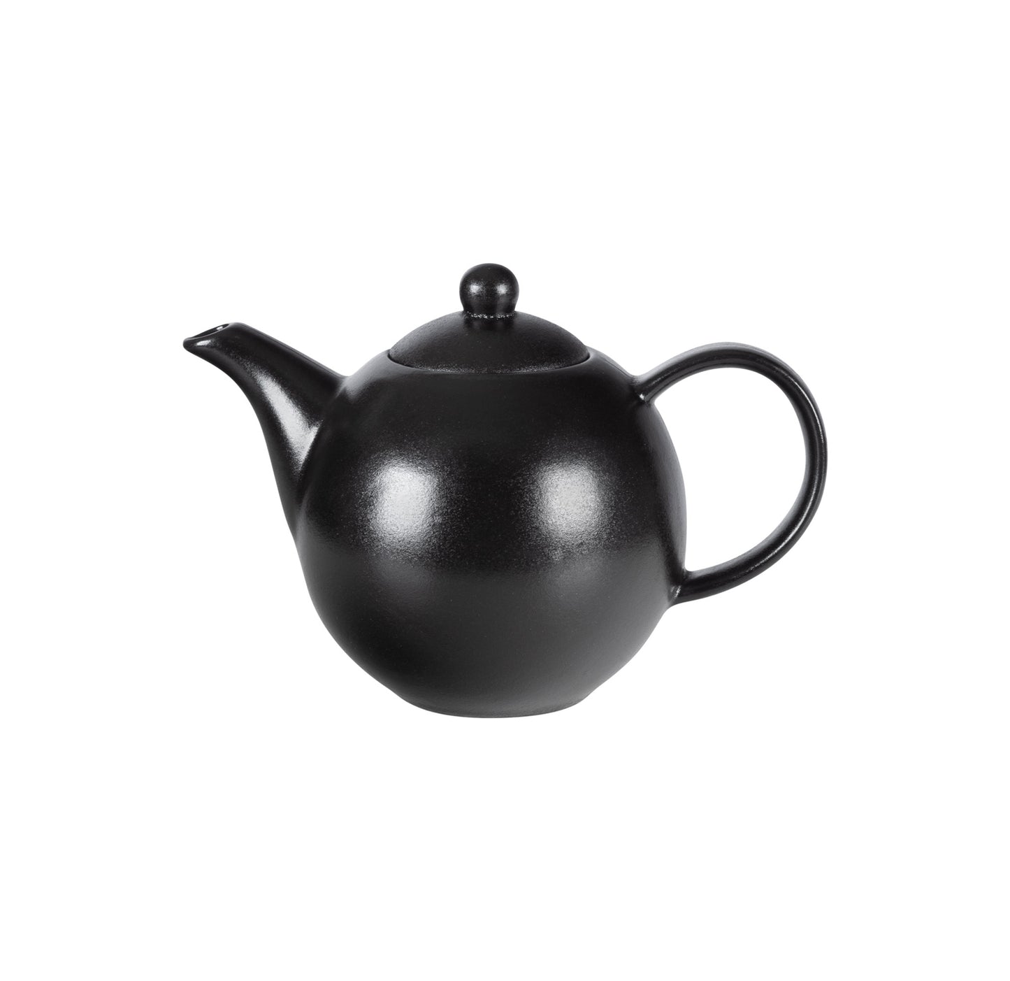 Fortis Tempest Black Teapot 50cl (Pack of 12) by Fortis Teapots for commercial kitchens