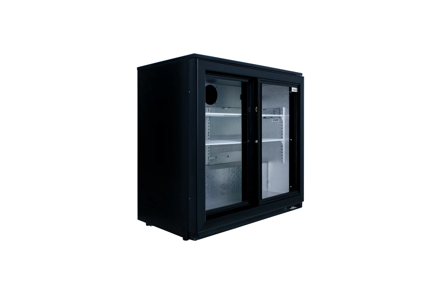 SnoMaster - 190L Sliding Door Under-Counter Beverage Cooler (DBQ-220LS-DIS)