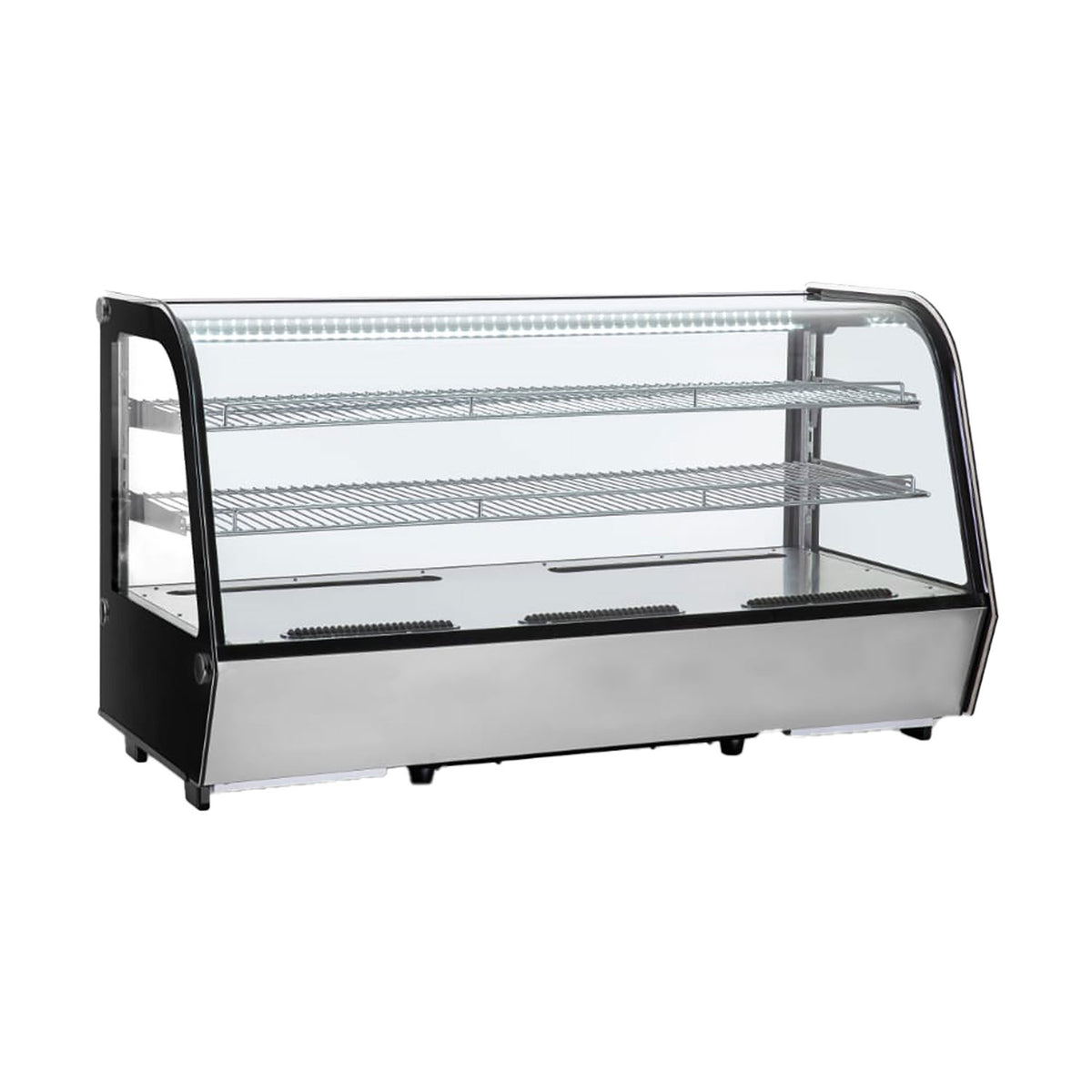 Salvadore DFC1220-R01 1220mm Curved Countertop Display Fridge 200L