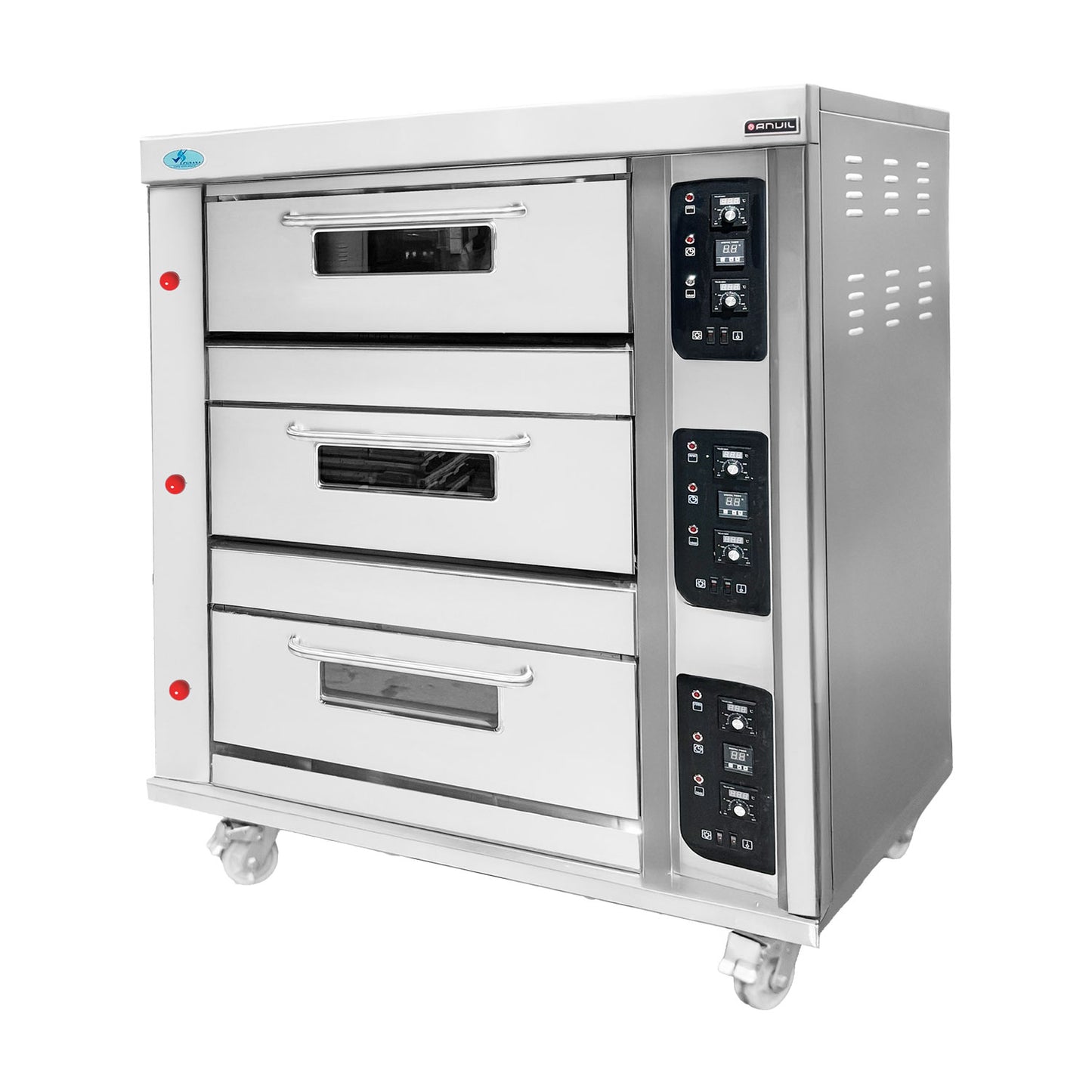Anvil DOA5003-R01 Gas Deck Oven – 6 Tray Triple Deck