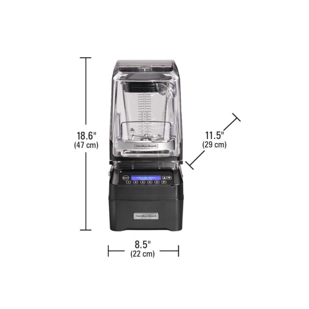 Hamilton Beach Eclipse Commercial Blender - Quiet Shield - 2Lt
