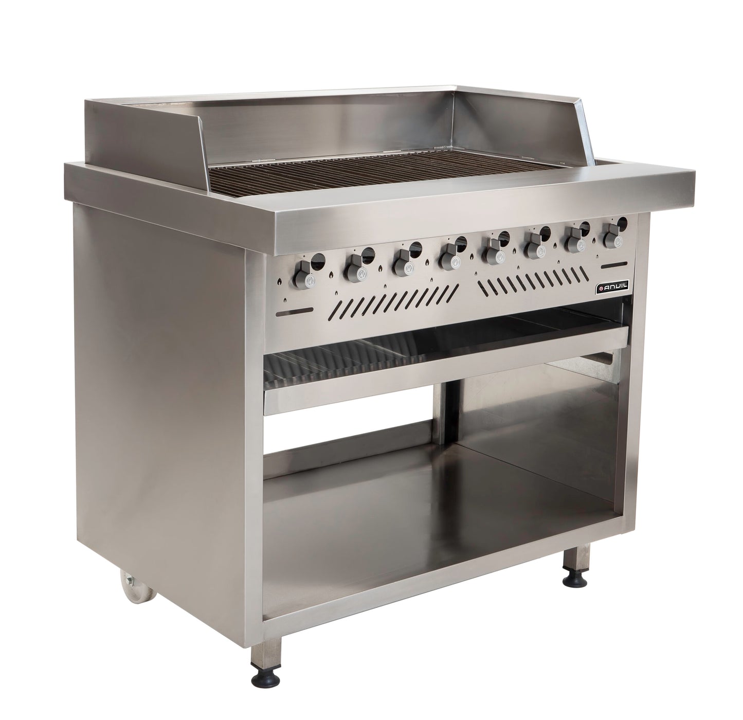 Gas Griller Anvil 8 Burner Radiant Free Standing