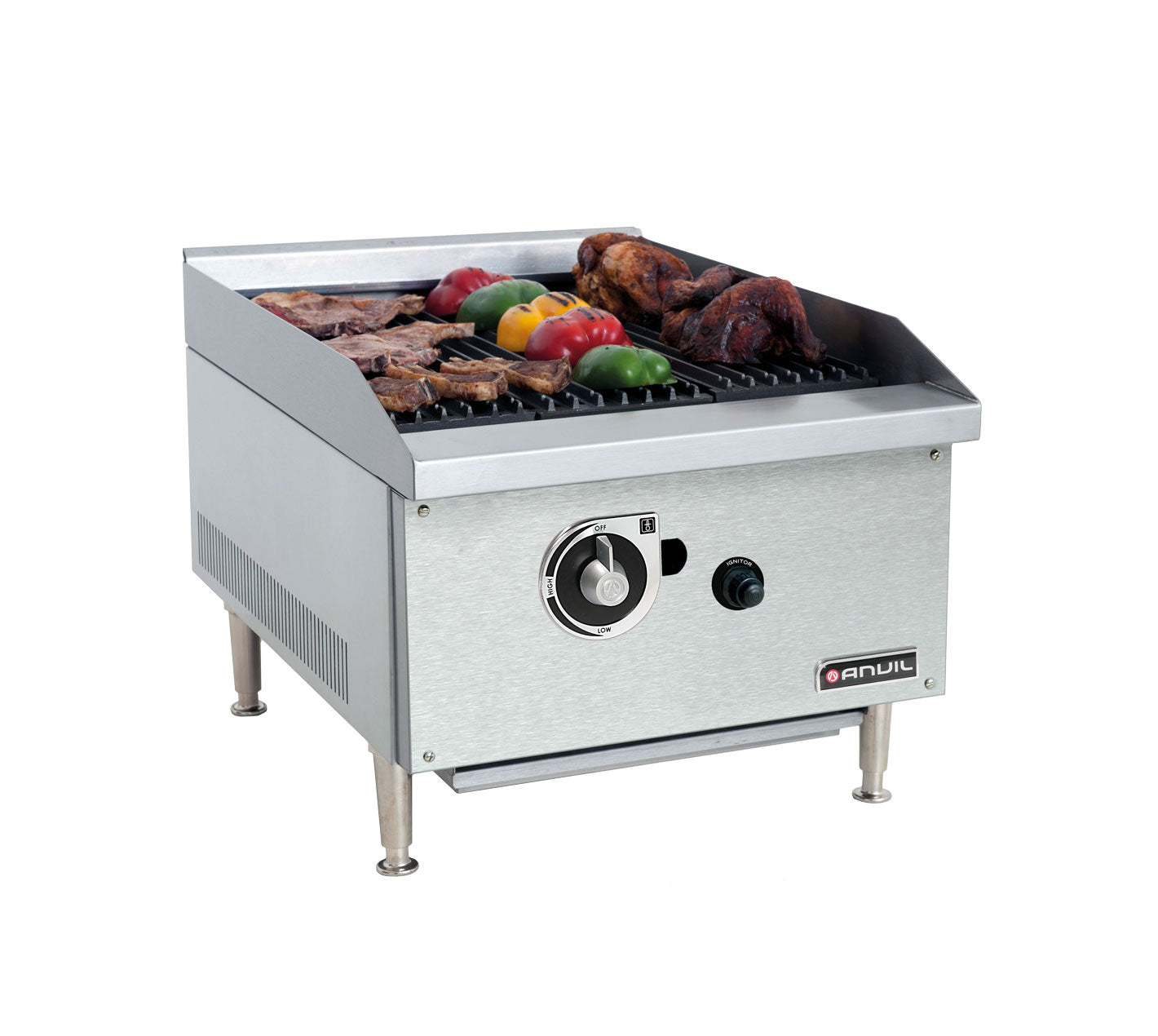 Anvil Radiant Gas Griller - 400mm Premier Range