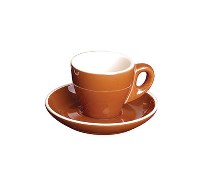 Fortis Espresso Saucer Brown 11.9cm (36 Pack) by Fortis Commercial catering equipment