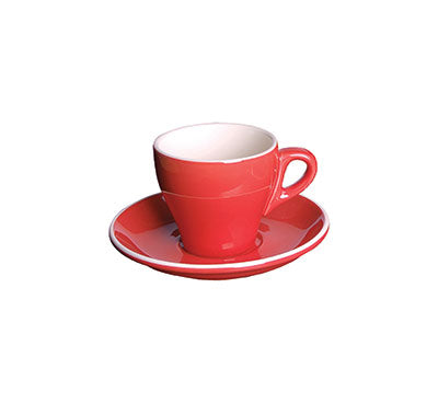 Fortis Espresso Saucer Red 11.9cm (36 Pack) by Fortis Commercial catering equipment
