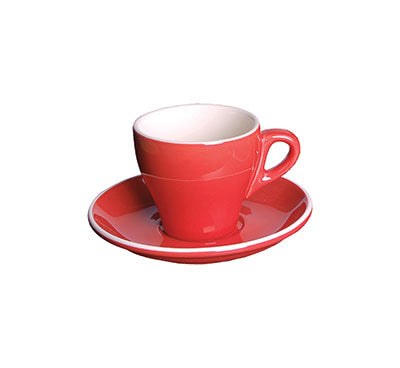 Fortis Cappuccino Saucer Red 14.2cm (36 Pack) by Fortis Commercial catering equipment
