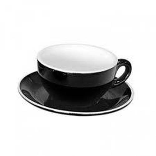 Fortis Open Cappuccino Cup Black 21cl (36 Pack) by Fortis Commercial catering equipment