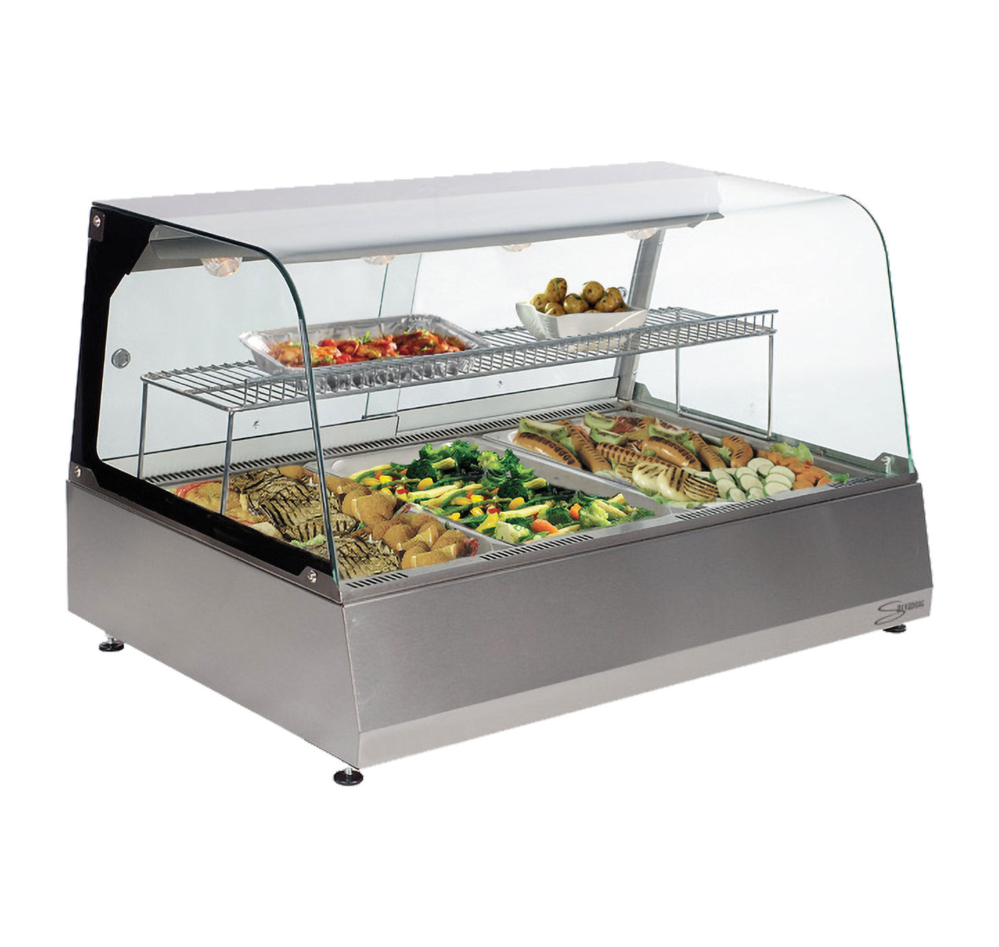 Heated Display Merchandiser Salvadore 3 Division