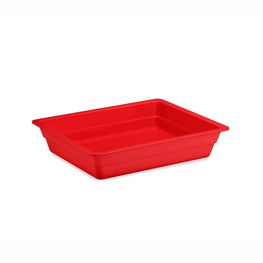 Efay Insert Melamine Half GN1/2 65mm Red by Efay Commercial catering equipment