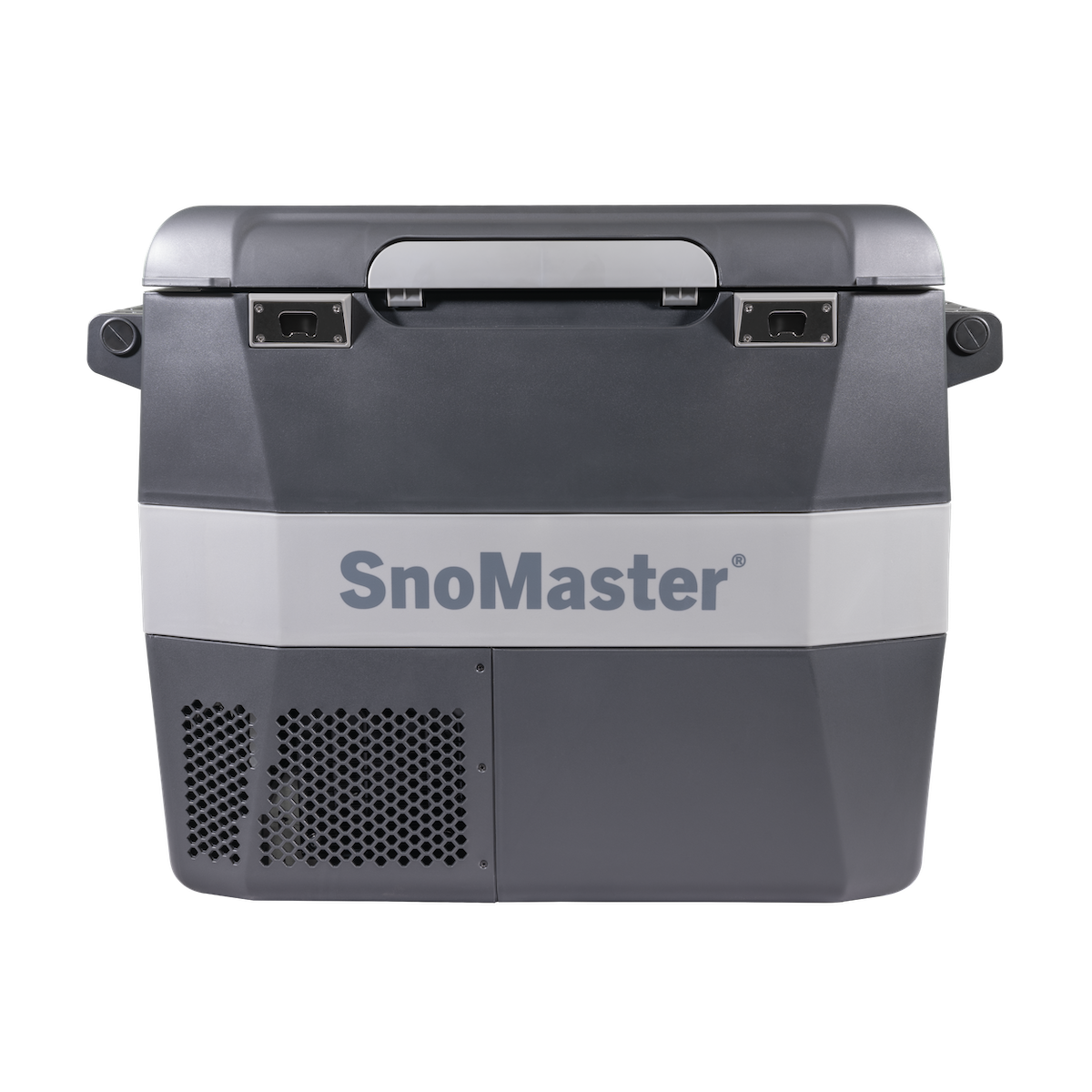 SnoMaster - 54L Plastic Portable Fridge/Freezer DC With 220V Power Adapter - Grey (SMLS-57)
