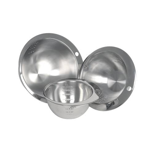 Cater Ace Measuring Bowl Stainless Steel Notched (800ml) by Cater Ace Commercial catering equipment