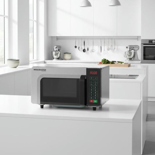 Menumaster Commercial Microwave Oven - 1000W Stainless Steel