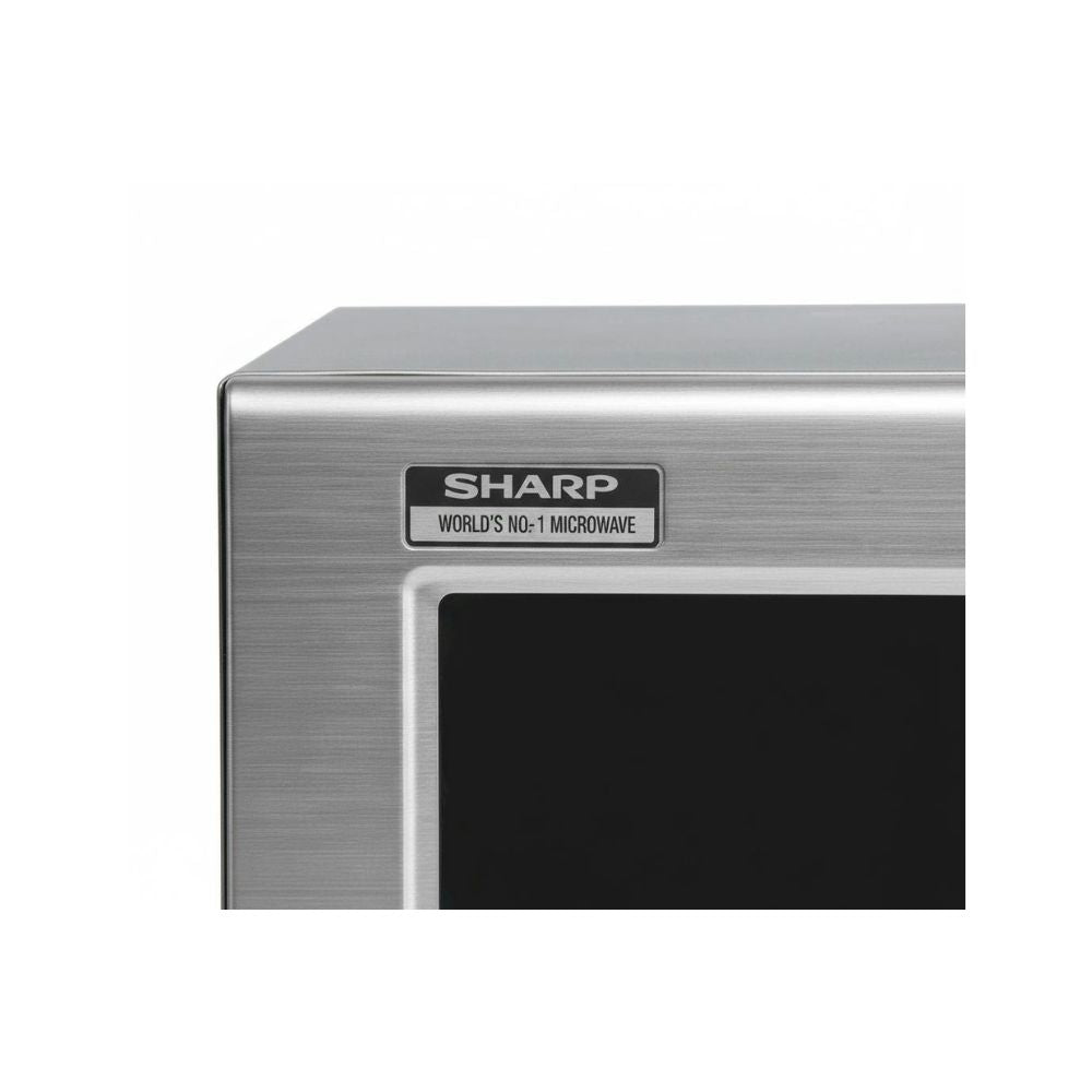 Sharp Semi-Commercial Microwave - 1000W, 28L, Stainless Steel