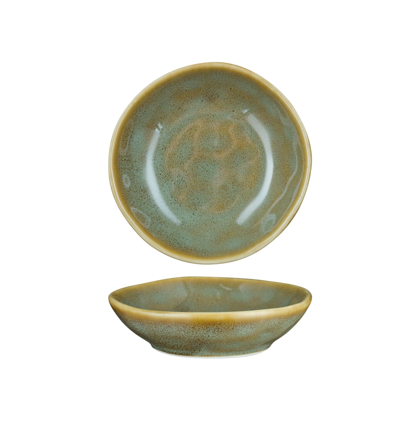 Fortis Fynbos Aloe Green Dip Dish 9cm / 5cl (6 Pack) by Fortis Commercial catering equipment