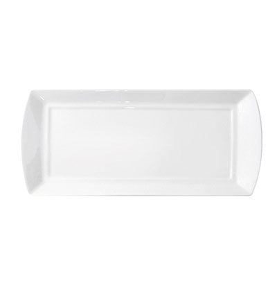 Fortis Rectangular Plate with Handle 29x13cm (12 Pack) by Fortis Commercial catering equipment