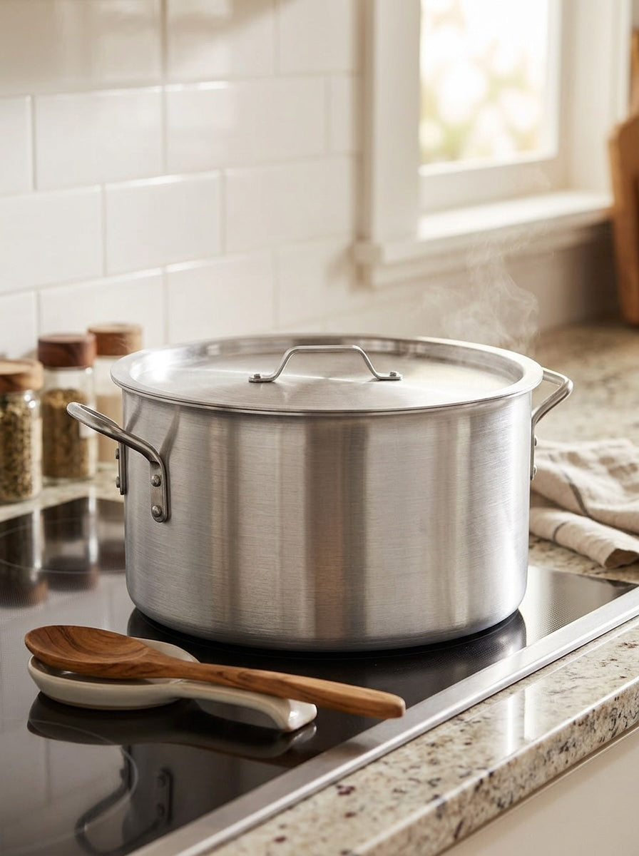 Pujadas 12L Aluminium Casserole Pot with Lid | 300 x 180mm