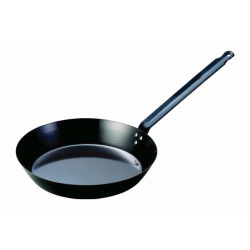 Global Frying Pan - Black Steel - 300mm by Global Frying Pan for commercial kitchens