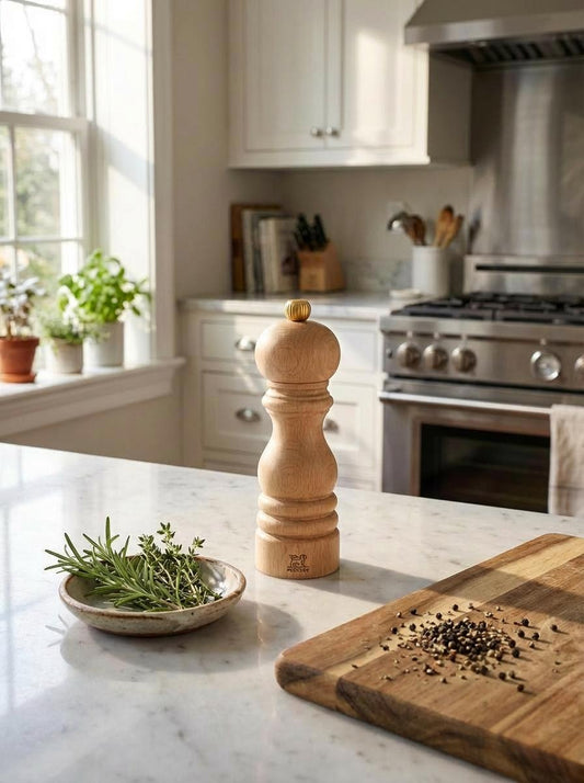 Peugeot Paris Pepper Mill 12cm Natural (Pack of 6)