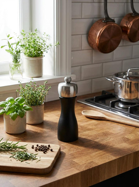 Peugeot Fidji Pepper Mill 15cm Black (Pack of 6)