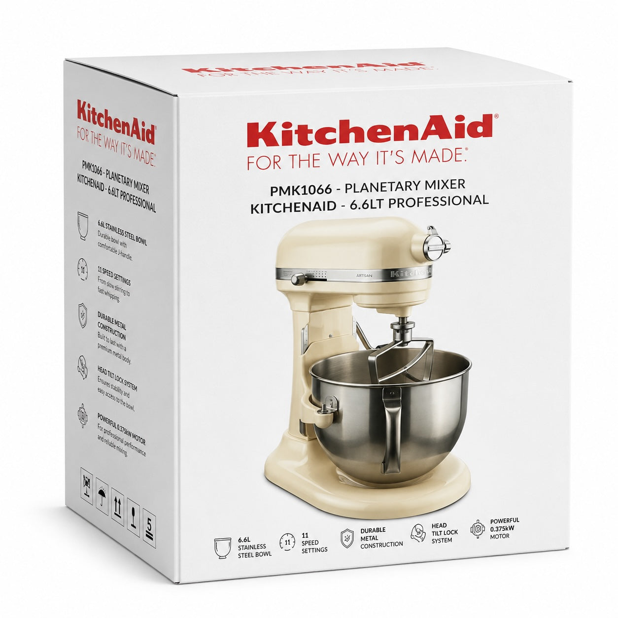 KitchenAid 6.6L Professional Bowl-Lift Planetary Mixer