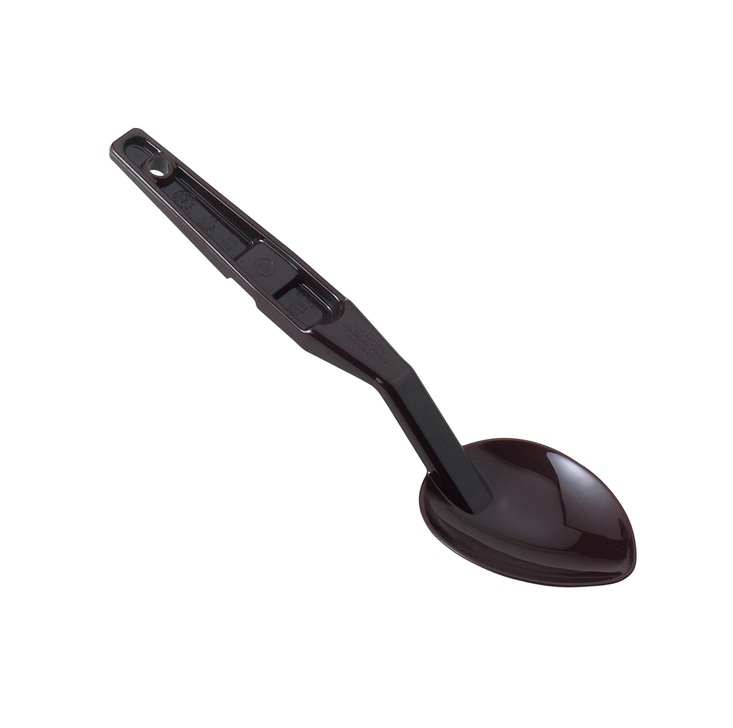 Cambro Polycarbonate Solid Spoon Black 28Cm L by Cambro Spoon for commercial kitchens