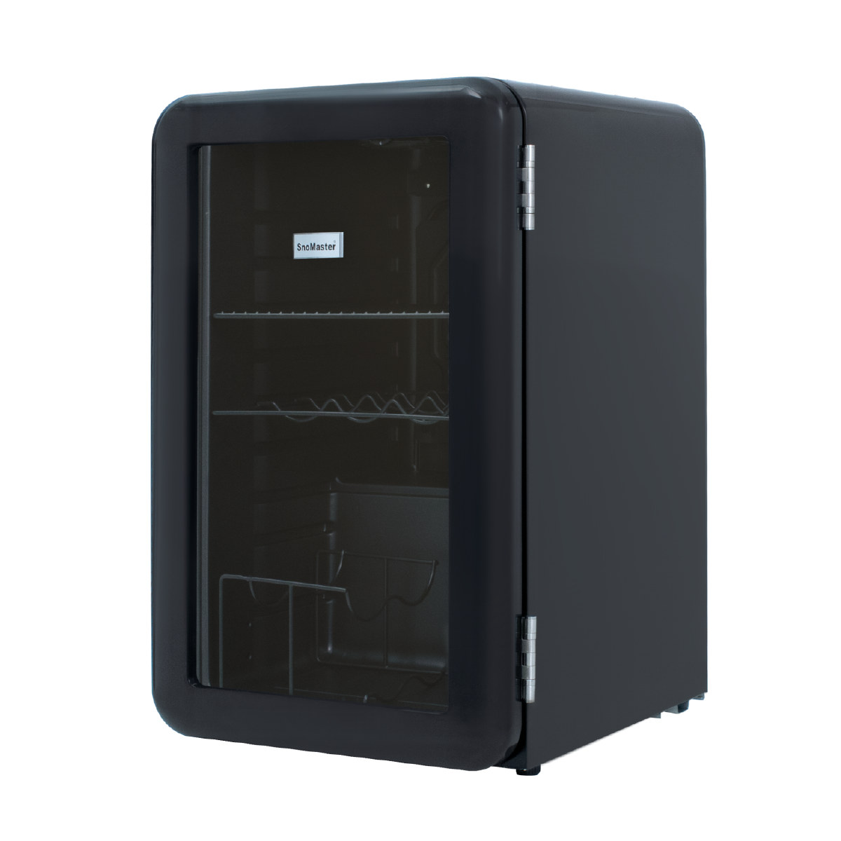 SnoMaster - 68L Counter-Top Retro Beverage Cooler - Black (SC-70R)