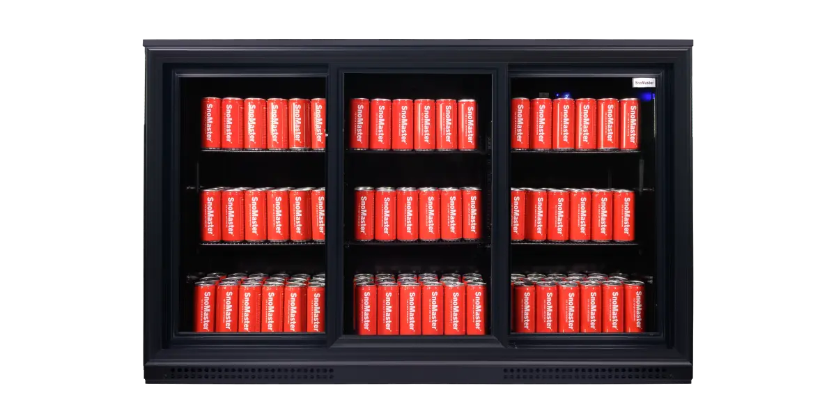 SnoMaster - 300L Under-Counter Sliding Door Beverage Cooler (SMBC-300SL)