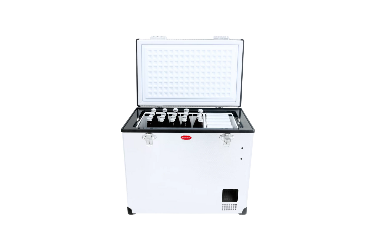 SnoMaster - 60L Single Compartment Portable Fridge/Freezer AC/DC - Stainless Steel (SMDZ-CL60)