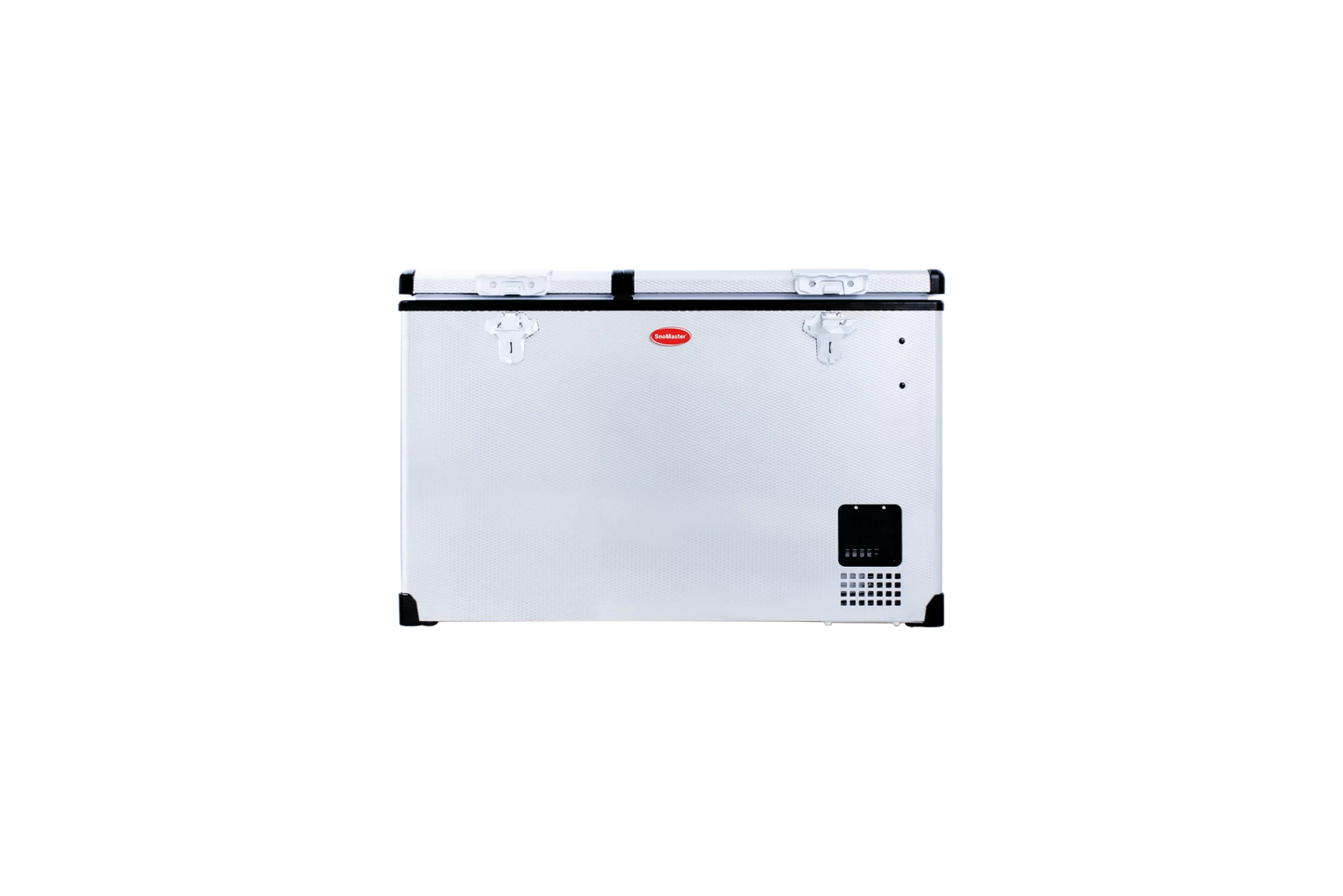 SnoMaster - 66L Dual Compartment Portable Fridge/Freezer AC/DC - Stainless Steel (SMDZ-EX67D)