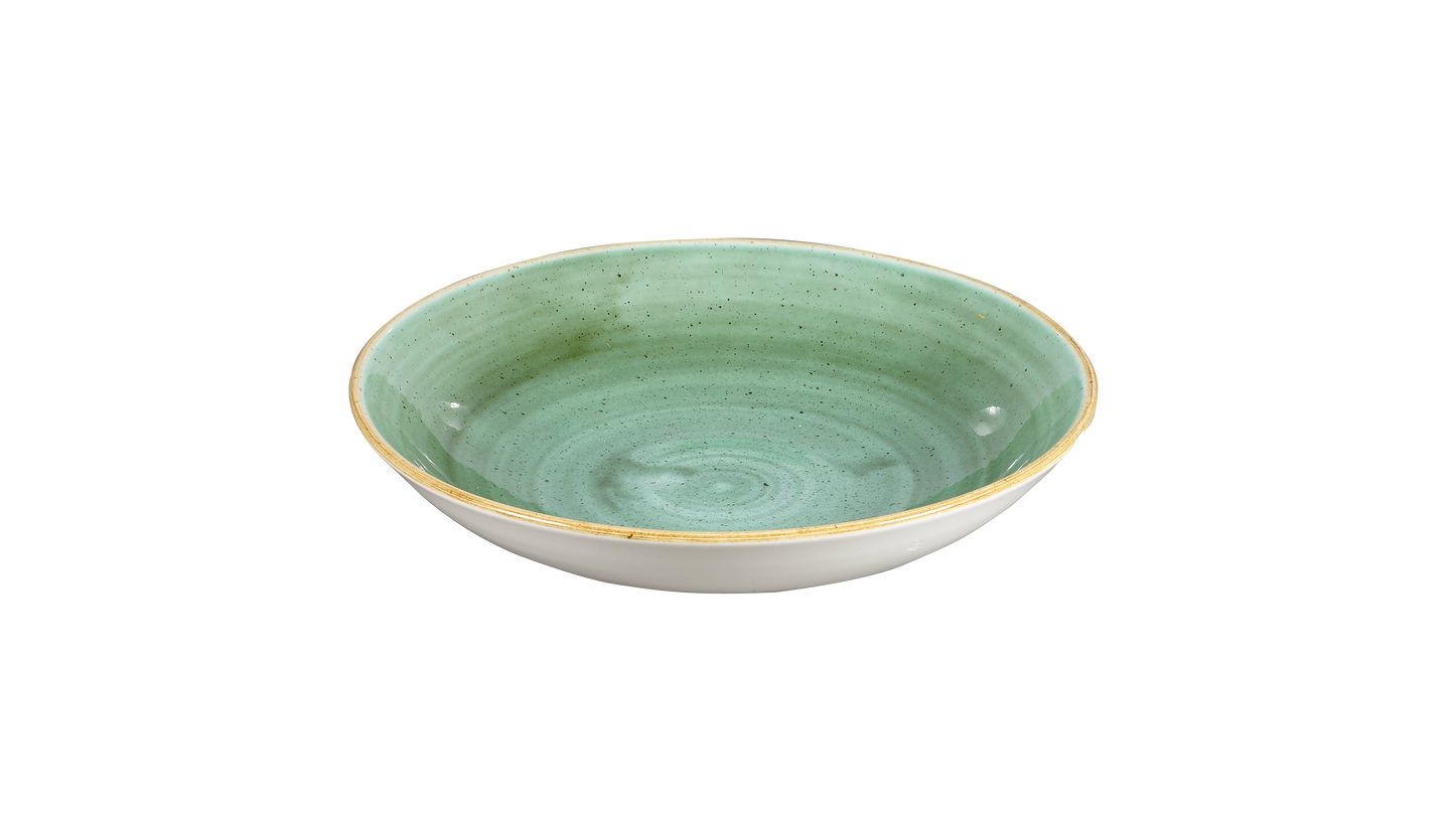 Stonecast Samphire Green Coupe Bowl - 24.8cm (Pack of 12)