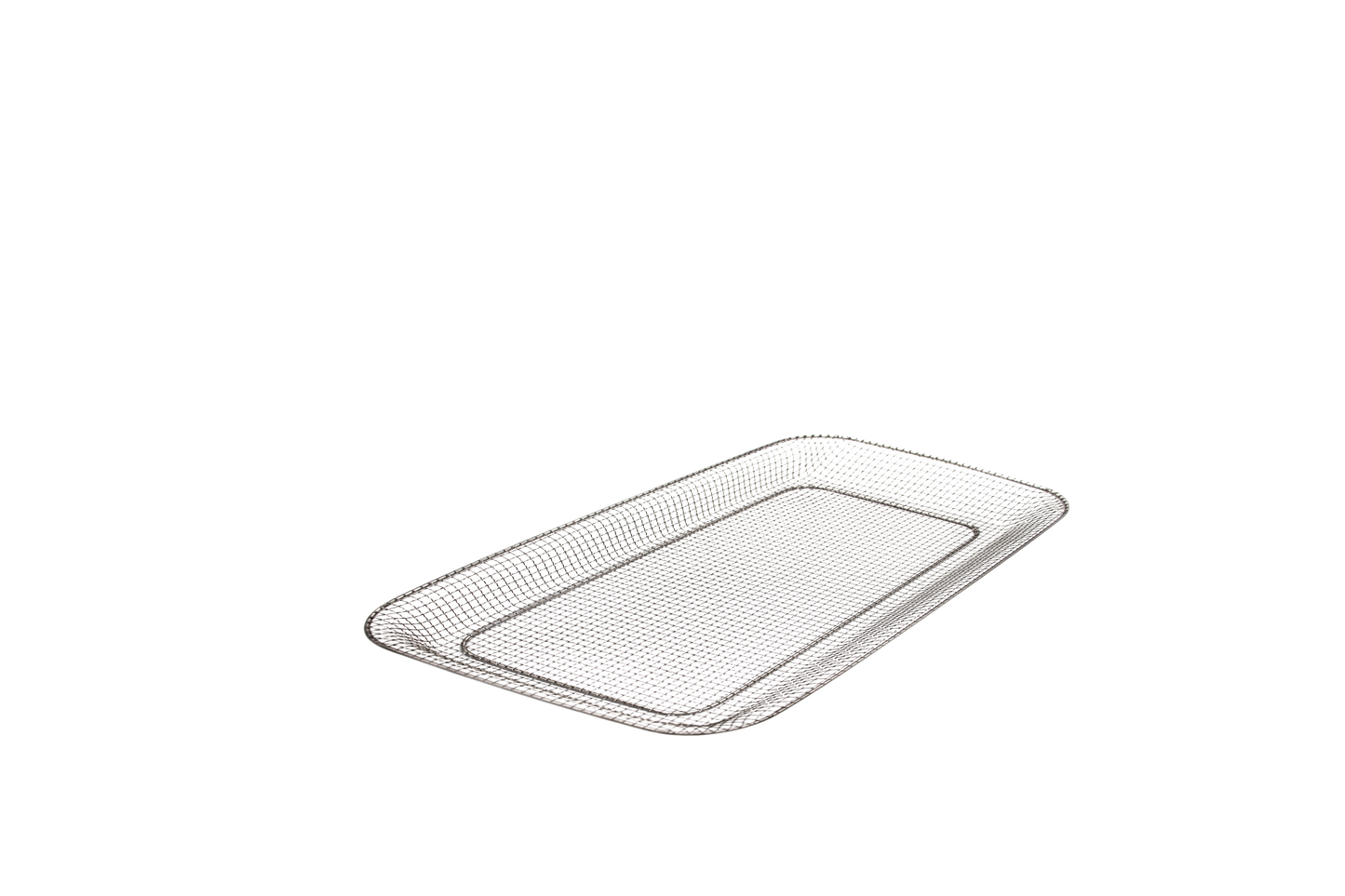 GN Fry Basket Stainless Steel 530mm x 330mm x 40mm