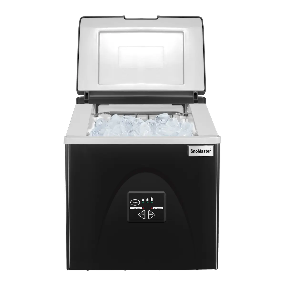 SnoMaster ZBC-20 Black 20kg Counter-Top Bullet Ice Maker