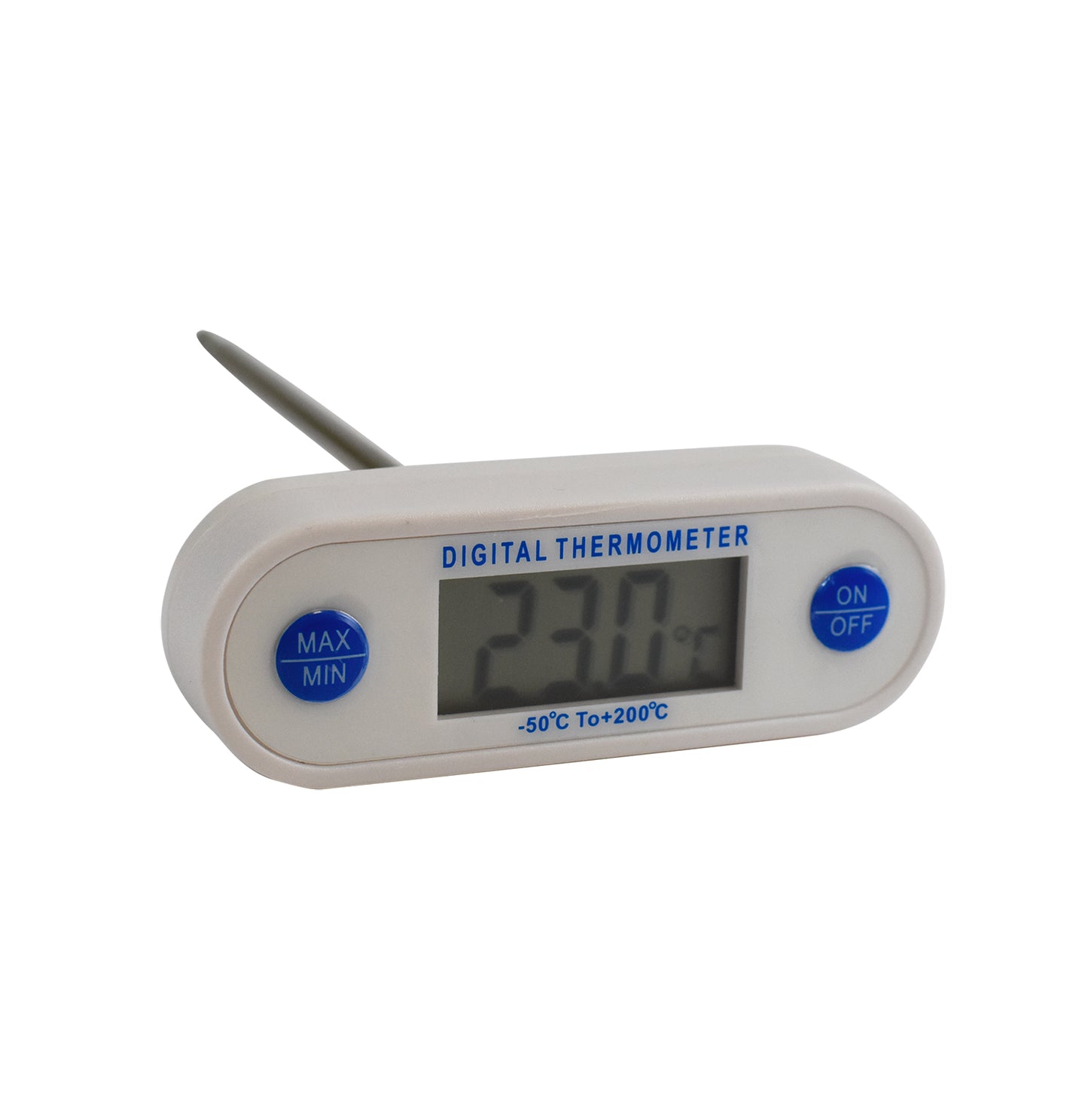 THERMOMETER DIGITAL T-BAR (-50 + 200 Celcius Degrees) STRONG PROBE THERMOMETER