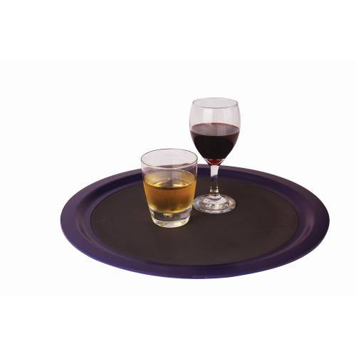 Tuff Tray ,Round 400mm Blue (Non-Slip)